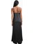 Satin V Neck Longline Camisole Parlak V Yaka Saten Kadın Bluz 8