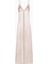 Satin V Neck Longline Camisole Parlak V Yaka Saten Kadın Bluz 2