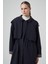 6033 Trençkot Kap Lacivert 3