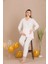 Lady Lingerie Kolları ve Paçaları Tüllü,uzun Kollu,düğme Yakalı Lohusa-Hamile Pijama Takımı 1