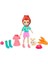 Pocket ve Hayvan Dostu Oyun Seti, Hoptastic Lila Bebek, Hayvanı ve Aksesuarları GDM11 1
