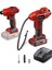 Akülü Araç Hava Kompresörü Ce-Cc 18 Li + Akülü Hava Pompası Ce-Ap 18 Li Power X-Change Set (18 V, Aksesuarlar Dahil, 1x 2.0 Ah Akü ve Şarj Cihazı Dahil) - 2070111 1
