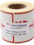 Kırılır Etiketi, Fragile Label 70MM x 80MM Ruloda 250 Adet Sticker, Koli Için Çıkartma Güvenlik Etiketi, Dikkat Kırılır Uyarı 5