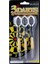 Dart Oku (3’lü Set) - Çelik Uç + Pirinç Gövde + Renkli Kanat - Dart Oku Seti, 22 gr 1