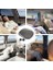 Oto Arka Yan Cam Vantuzlu Perde Güneşlik Gölgelik Araç Sağ ve Sol Arka Yan Cam Perde Güneşlik 5