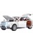 Metal Buhar Atan LED Işıklı Ses Efektli 1:22 Ölçek Rolls Royce Model Jip Araba Diecast Koleksiyonluk Hediyelik Çık Bırak (Beyaz) 1