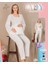 Lady Lingerie Düğmeli Gömlek Yaka Uzun Kollu Şık Hamile&lohusa 2'li Set Pijama 1