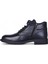 Crısso B482 Siyah Kauçuk %100 Deri Erkek Bot Ayakkabı 3