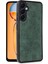 Samsung Galaxy A56 Kılıf Aras Deri Kapak - Koyu Yeşil 1