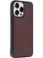 iPhone 14 Pro Max Kılıf Aras Deri Kapak - Bordo 3