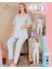 Lady Lingerie Uzun Kollu Şık Hamile&lohusa 2'li Set Pijama 1