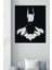 Lazer Kesim Batman Dekoratif Ahşap Tablo Dekor 3