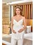 Aqua 24635 Saten Sabahlıklı Lohusa Pijama Takımı 2