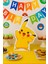 Ayaklı Pano Pokemon Pikachu 34X23 cm Doğum Günü Masa Aksesuarı Oda Süsü 1