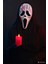 Halloween Maske Çığlık Kanlı Lüks Kalın Arkası Tül 1