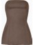 Strapless Linen A-Line Bodice Kadın Üst 2