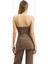 Strapless Linen A-Line Bodice Kadın Üst 6