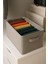 3 Adet Çelik Çerçeveli Katlanabilir Dolap Içi Raf Düzenleyici 45X25X20 Saklama Kutusu Organizer 5