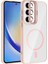 Samsung Galaxy A55 Kılıf M-Safe Destekli ve Lens Hediyeli Standlı Nefrayel Premium Kapak 1