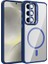 Samsung Galaxy S24 Fe Kılıf M-Safe Destekli ve Lens Hediyeli Standlı Nefrayel Premium Kapak 1