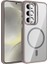 Samsung Galaxy S24 Fe Kılıf M-Safe Destekli ve Lens Hediyeli Standlı Nefrayel Premium Kapak 1