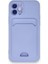 iPhone 12 Kılıf Kart Hazneli Silikon Kapak Ryc/kelvin 1