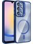 Samsung Galaxy A16 Kılıf Standlı ve Kamera Lens Hediyeli M-Safe Şarj Özellikli Etro Kapak 1