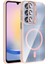 Samsung Galaxy A16 Kılıf M-Safe Destekli ve Lens Hediyeli Standlı Nefrayel Premium Kapak 1