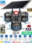 RX66G Solar Güvenlik Kamerası Türkçe 4G Sim Kartlı PTZ Hareketli Gece Görüşlü Güneş Panelli Kamera 6
