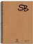 Sb A5 140 Sayfa Defter Kraft Kapak Spiralli Hafif Kağıt Çizgili 70 Yp. 1