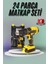 Zeroshop Matkap Seti 24 Parça Çift Bataryalı Darbeli LED Işıklı Vidalama 2