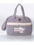 Kuzu kumaş bebek bakım çantası gri 3