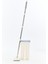 Çift Hazneli Flat Mop Seti – Mikrofiber Bezli, Sıkmalı, Paslanmaz Çelik Saplı Temizlik Kovası 3
