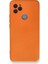 General Mobile Gm 21 Kılıf Içi Kadife Kaplı Nano Silikon Kapak - Turuncu 1