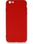 iPhone 6 Plus Kılıf Içi Kadife Kaplı Nano Silikon Kapak - Kırmızı 1