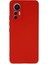 Xiaomi Mi 12 Lite Kılıf Içi Kadife Kaplı Nano Silikon Kapak - Kırmızı 1