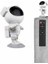 Zeroshop Gece Lambası Astronot Bluetooth Hoparlörlü Galaksi Işık Projektörü 4