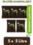 25 Lt Organik Cocopeat Toprak - 5x5 Lt Paket | %100 Hindistan Cevizi Torfu | Hava Alan ve Su Tutucu 1