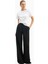 Effortless Pleated Wide Leg Trousers Yüksek Bel Geniş Paça Kadın Pantolon 4