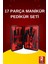 Zeroshop 17 Parça El Ayak Bakım Seti Tırnak Temizleme Manikür Pedikür Cımbız Törpü Tırnak Makası 1