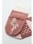 Bistyle Hayvan Figür Kaymaz Kız Soket Çorap 2'Li BS10120 Pudra 4
