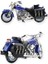 1:12 Ölçekli Model Motosiklet - Classic - HX796 - Mavi 2