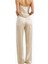 Formal Satin Straight Leg Trousers Saten Düz Paça Kadın Pantolon 7