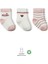Bistyle 3'Lü Penye Boy And Girl Soket Çorap BS10114 Pembe 1