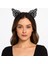 Zeroshop Dantelli Siyah Kedi Tacı - Vintage Tarz Dantel Kedi Kulak 1