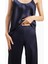 Formal Satin Straight Leg Trousers Saten Düz Paça Kadın Pantolon 5