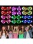 Zeroshop LED Işıklı Karışık 6 Model Yanar Söner Parti Gözlüğü 6 Adet 1