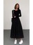 Kadın Uzun Kloş Etekli Elbise 1