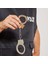 Zeroshop Metal Malzemeden Imal Anahtarlı Oyuncak Polis Kelepçesi 1