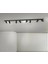 Modern Siyah Metal 150 cm GU10 LED Spot Avize Sekizli 8 Lihareketli Başlık Tasarruflu Tavan Avize 3